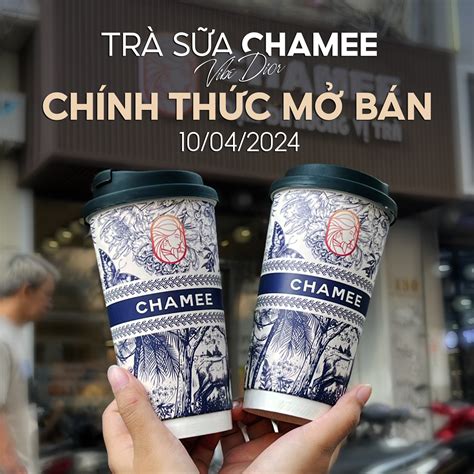 tra sua dior|Trà sữa Chamee .